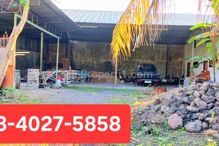 Dijual Gudang Hitung Tanah di Jl Cekomaria Peguyangan Denpasar Bali