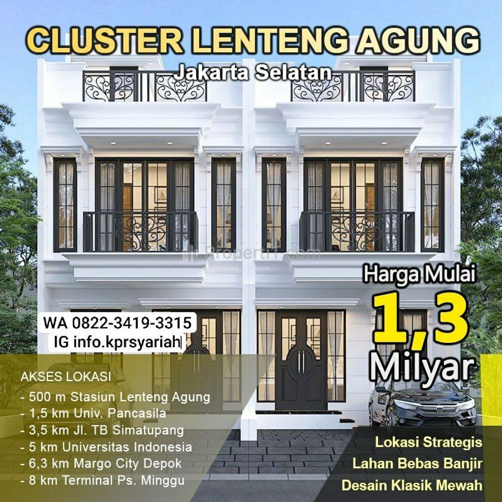 Dijual Rumah 2 Lantai Rooftop di Lenteng Agung Jagakarsa Jakarta Selatan