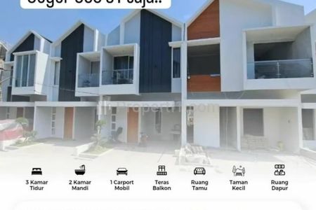 Dijual Rumah Strategis di Ceger Cipayung Jakarta Timur, Dekat Tol Taman Mini