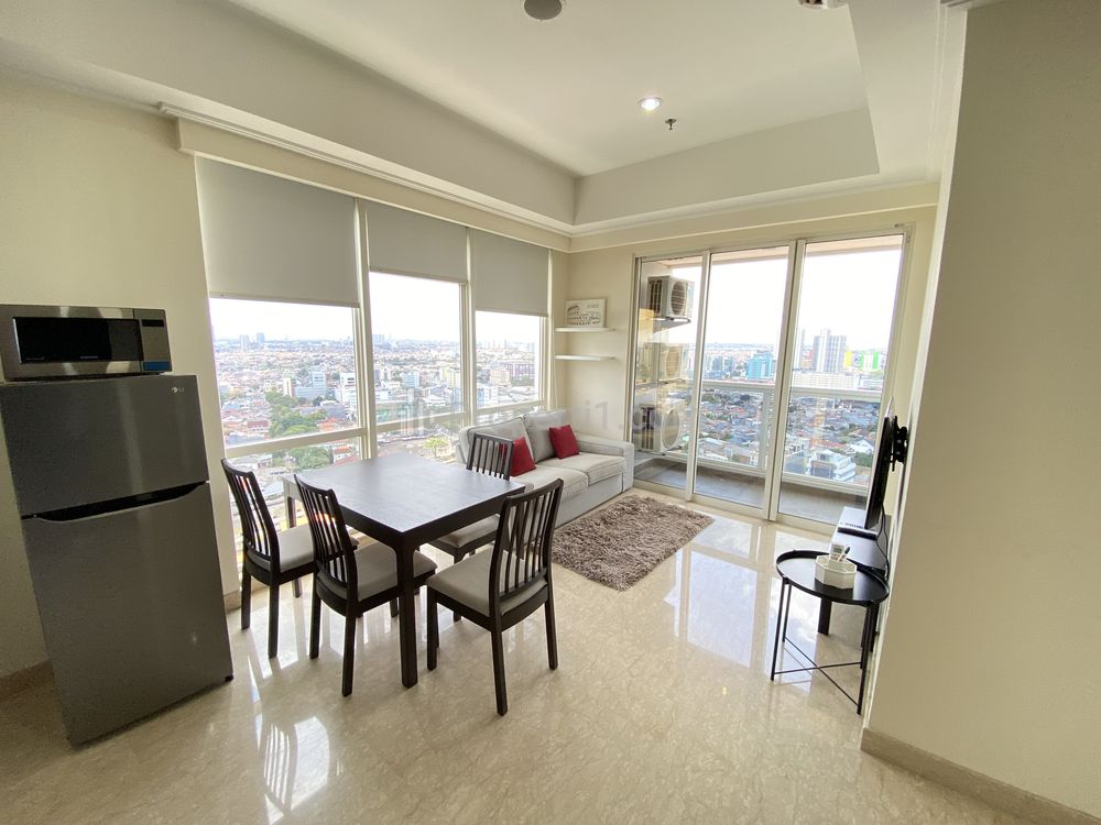 For Rent Apartemen Menteng Park Cikini Tower Emerald High Floor - 2 Bedrooms Luas Fully Furnished & Good Unit