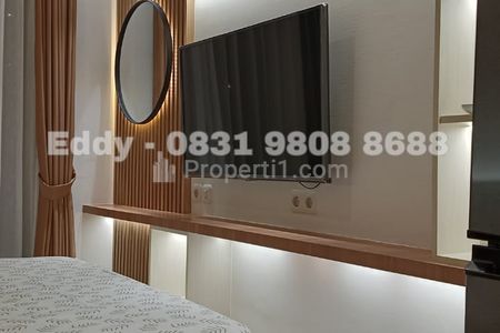 Disewakan Tokyo Riverside Apartment - Studio Full Furnished View Garden