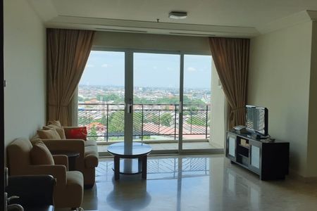 Disewakan Pakubuwono Residence Apartment Tipe 2+1 BR Full Furnished – Strategic Location in South Jakarta