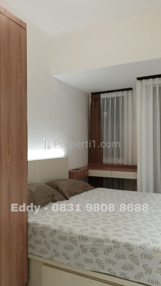 Disewakan Tokyo Riverside Apartment - Studio Full Furnished View Garden