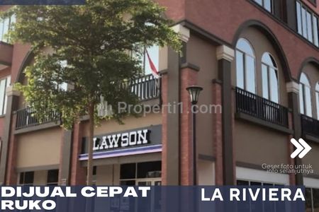 Dijual Ruko La Riviera di PIK 2 Tangerang