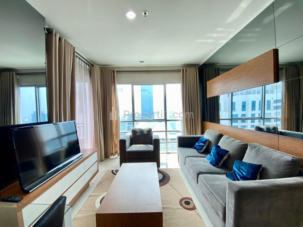 For Rent Apartment Sahid Sudirman Residence 3+1 BR Full Furnished