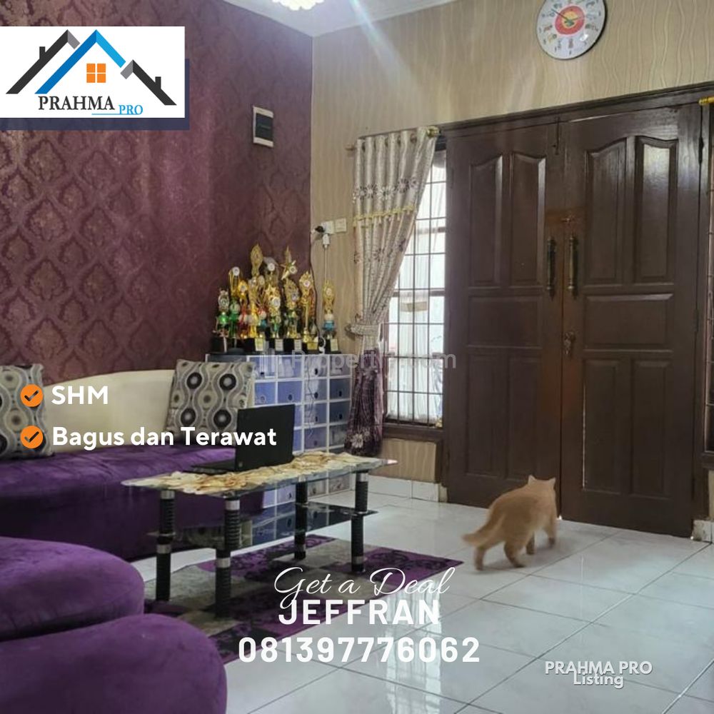 Dijual Rumah Bagus 2 Lantai Jalan Akses 2 Mobil di Pulomas Jakarta Timur
