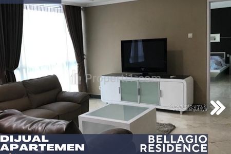 Dijual Cepat Unit Apartemen Bellagio 3BR Furnish with Big Master Bedroom dan View Pool Harga Sangat Menarik