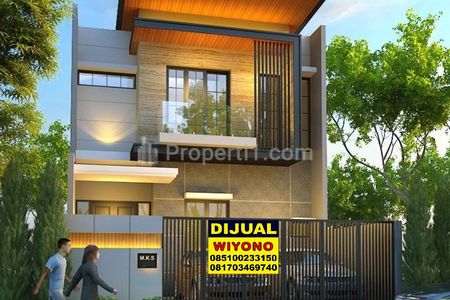 Jual Rumah Baru Modern Minimalis di Perumahan Manyar Kartika Dekat Rumah Sakit Manyar Medical Surabaya Ngagel Bratang