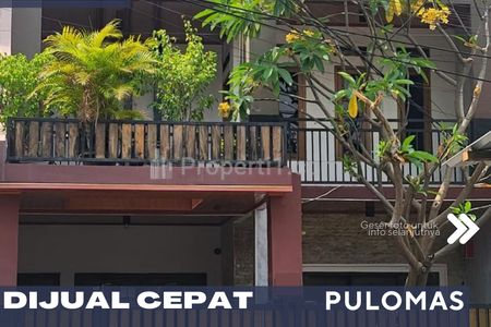 Dijual Rumah Bagus 2 Lantai Jalan Akses 2 Mobil di Pulomas Jakarta Timur