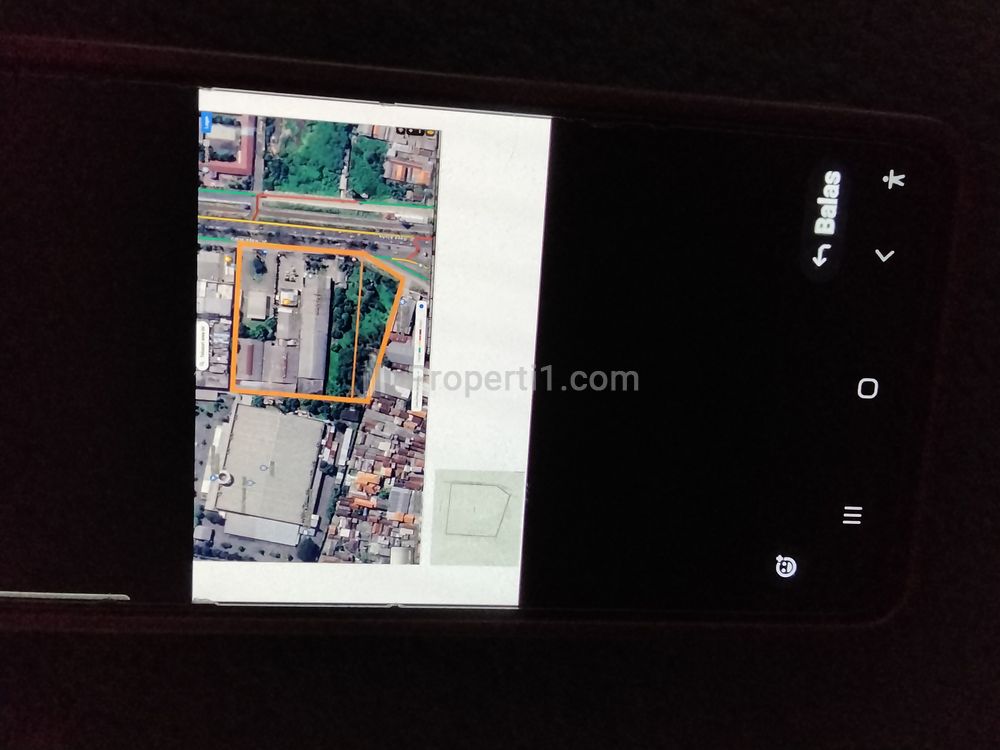 Tanah Dijual Cepat di Bawah Harga, Jalan Waru Surabaya (di dalamnya Ada Burger King / Pom Bensin Shell, Lokasi Sangat Strategis - Jawa Timur)