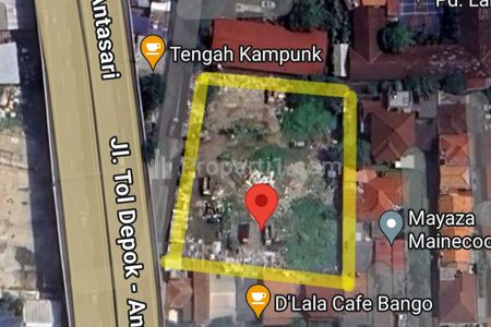 Dijual Tanah Kosong Sangat Strategis di Pondok Labu Cilandak Jakarta Selatan