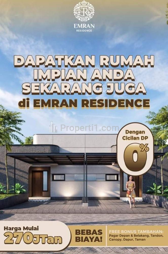 Dijual Hunian Keren Keluarga Muda di Kedamean Gresik