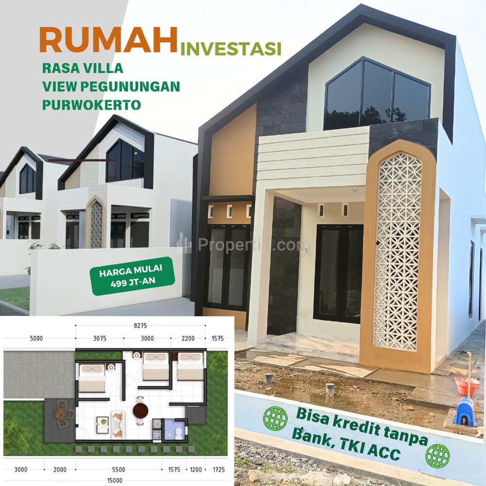 Dijual Rumah Premium Konsep Villa Vibes Pegunungan di Banyumas