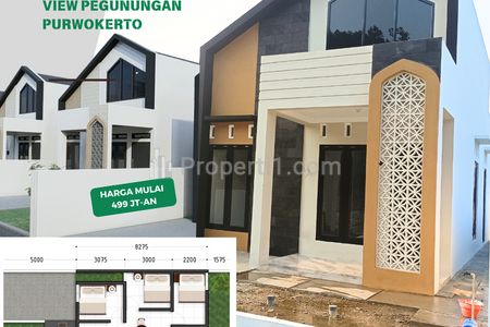 Dijual Rumah Premium Konsep Villa Vibes Pegunungan di Banyumas