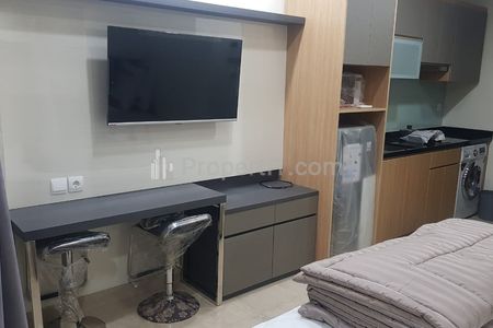 Sewa Apartemen Menteng Park Tipe Studio Full Furnished, Dekat Taman Ismail Marzuki, RSCM, Bunda Hospital, dan Kampus UI Salemba