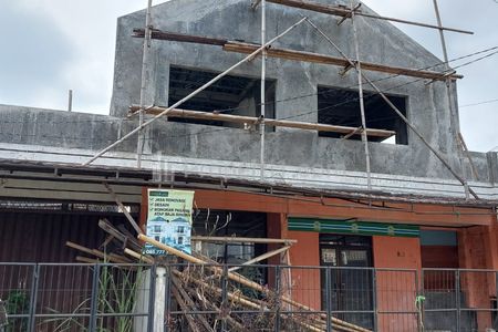 Rumhan tahap renovasi tampak depan