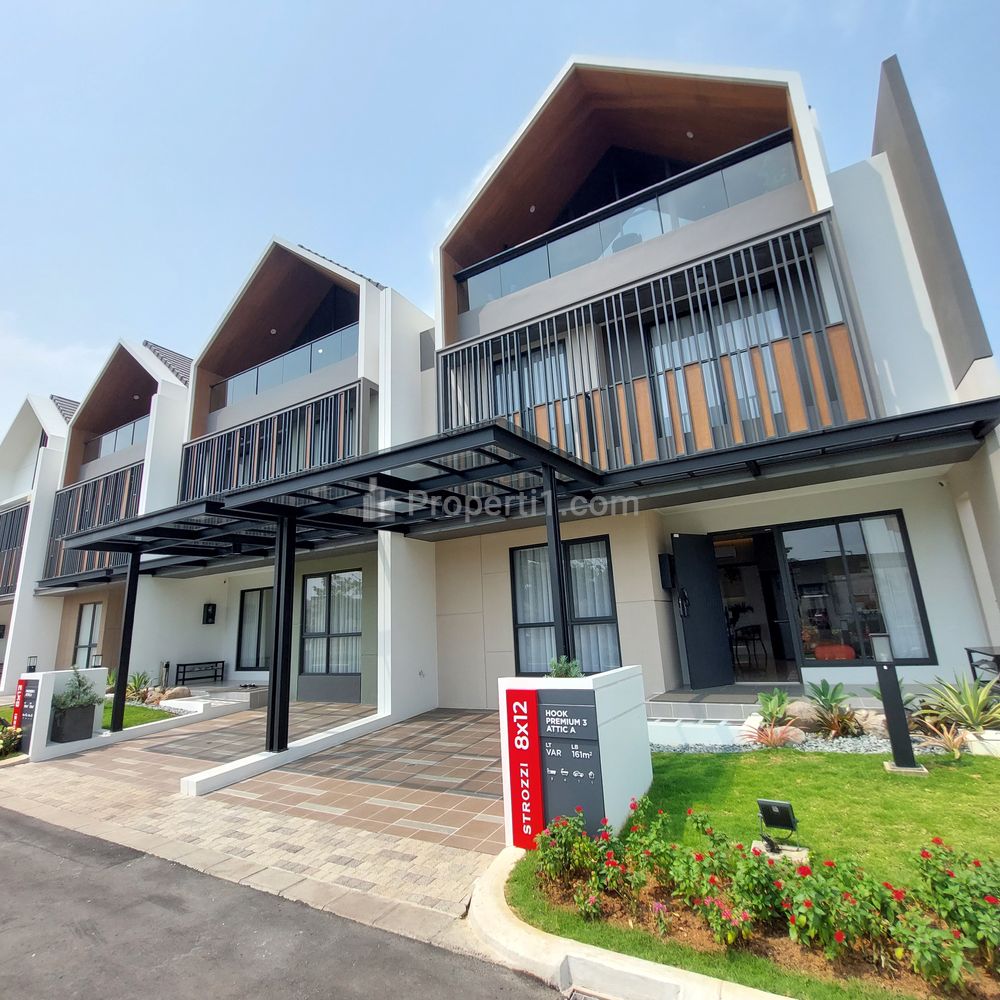 Dijual Rumah Attic Mewah di Gading Serpong - Strozzi 
