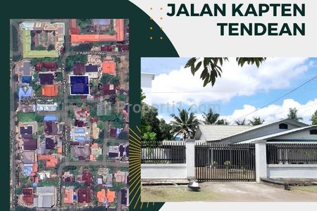 Dijual Tanah Luas Plus Rumah di Jalan Kapten Tendean Kota Pontianak