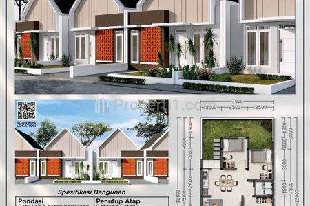 Dijual Rumah Murah 1 Lantai 3 Kamar Lokasi Strategis di Kota Bogor