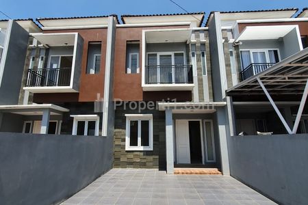 Dijual Rumah Baru dan Murah Siap Huni, Dekat Stasiun Pondok Rajeg, Bogor