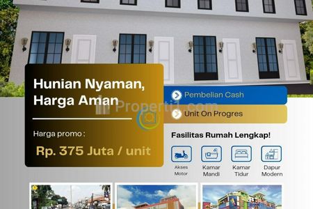 Dijual Rumah Minimalis Batu Ampar Dekat Pasar Kramat Jati Jakarta Timur