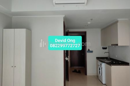 Dijual Apartemen Green Sedayu Luas 28 m2 Tipe Studio Semi Furnished di Cengkareng Jakarta Barat