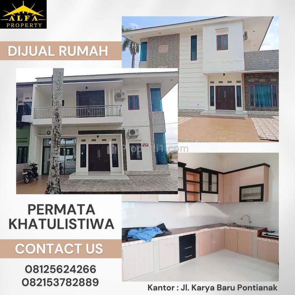 Dijual Rumah di Permata Khatulistiwa Kota Pontianak