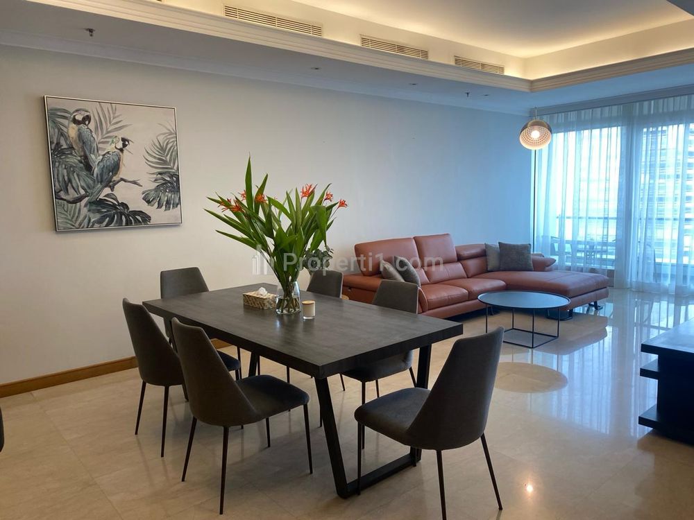 Sewa Apartemen Kempinski Private Residence 2+1 BR Located in Central Jakarta – with Brand New Modern Furnished