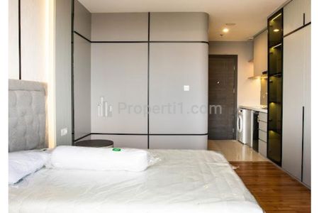 Sewa Apartemen Sudirman Hill Residences Tipe Studio Fully Furnished di Benhil Jakarta Pusat