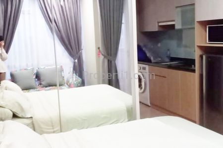 Sewa Apartemen Menteng Park Tipe Studio Full Furnished, Dekat Taman Ismail Marzuki, RSCM, Bunda Hospital, dan Kampus UI Salemba