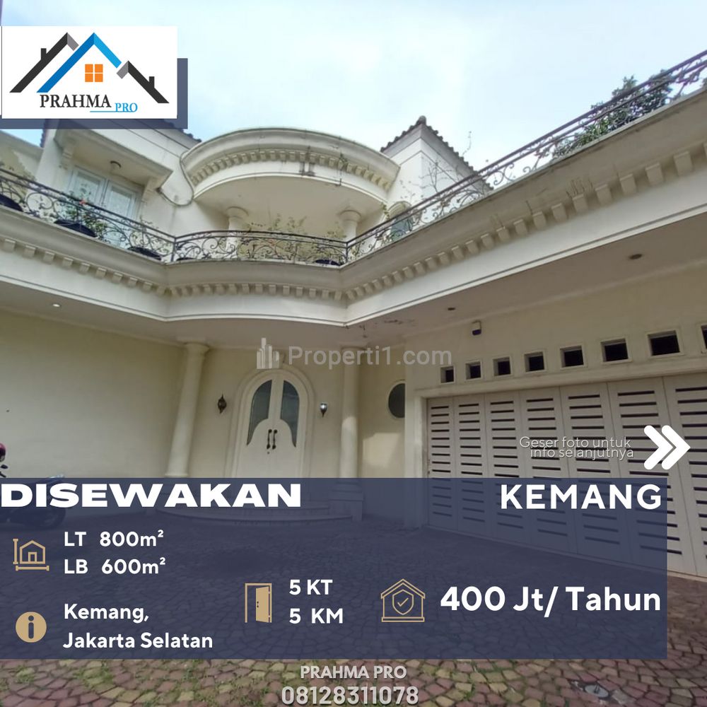 Disewakan Rumah Bagus di Kemang, Jakarta Selatan