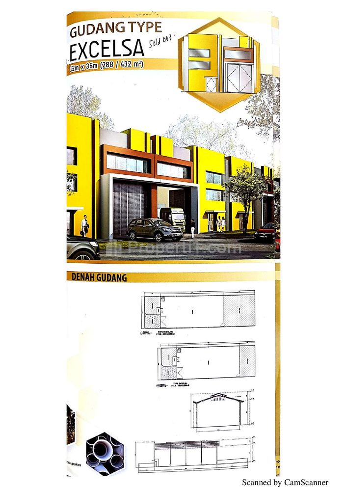 Dijual Pergudangan Multiguna di Jalan Raya Serpong, Gunung Sindur, Bogor