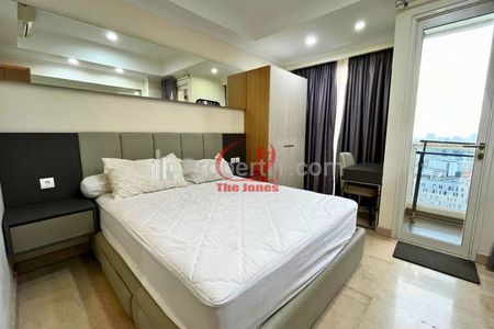 Disewakan Apartemen Menteng Park Jakarta Pusat Tower Diamond - Studio Full Furnished, Dekat Taman Ismail Marzuki dan Cikini