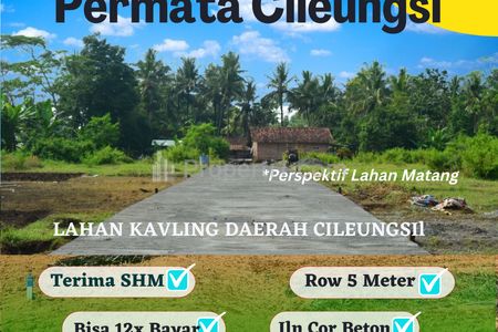 Dijual Kavling Tanah Siap Bangun 1 Jt an Cileungsi, Bogor