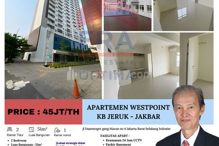 Disewakan Apartemen Westpoint - Jakarta Barat