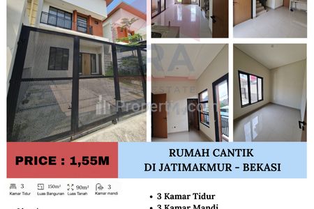 Dijual Rumah Cantik di Jatimakmur - Bekasi