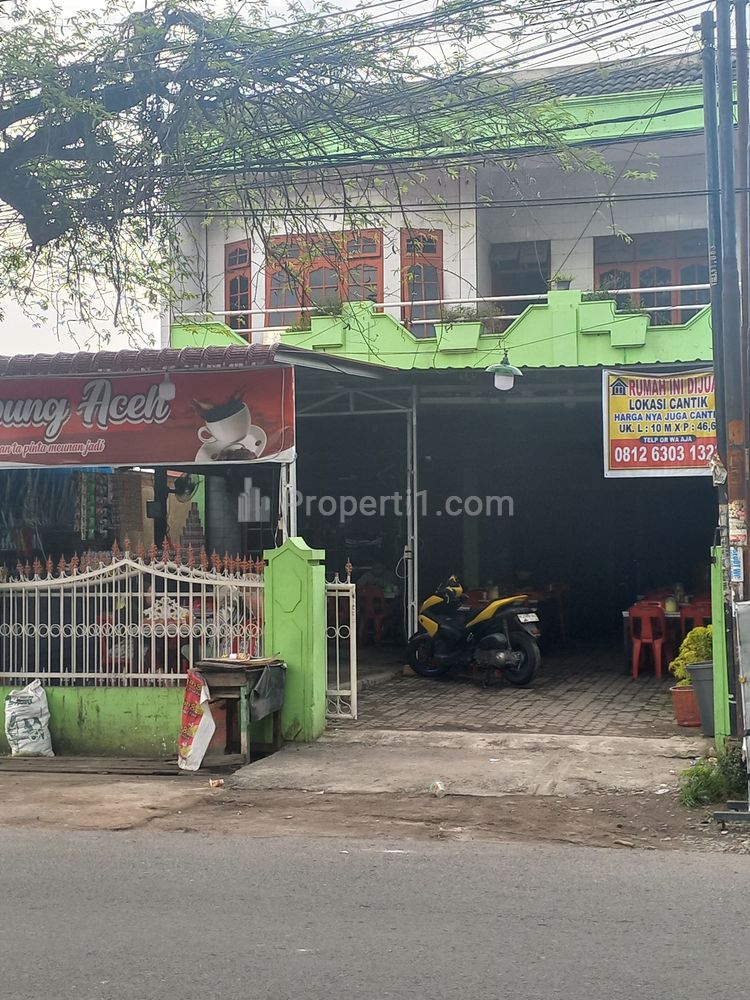 Ruko Gandeng 2 Dijual di Pinggir Jalan Ramai di Medan