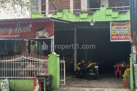 Ruko Gandeng 2 Dijual di Pinggir Jalan Ramai di Medan