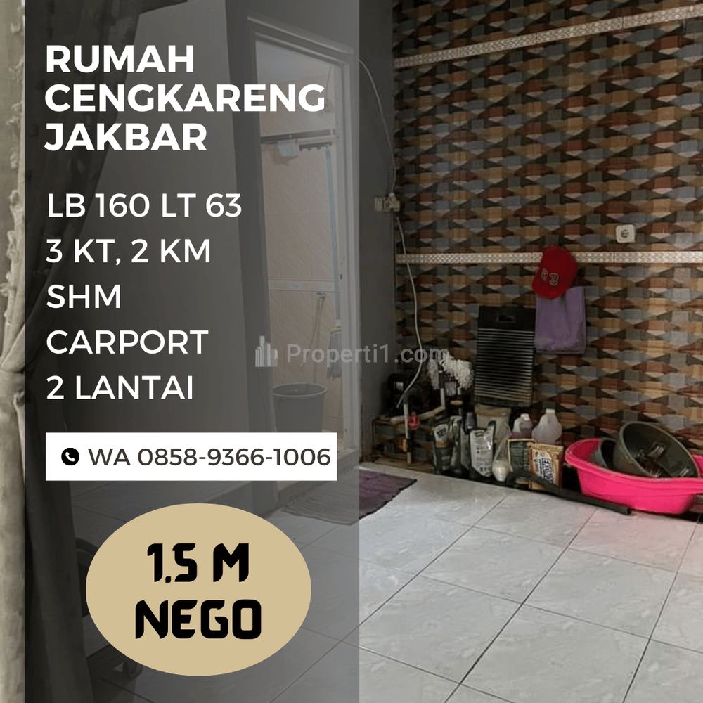 Jual Rumah Cakep di Cengkareng Jakbar 
