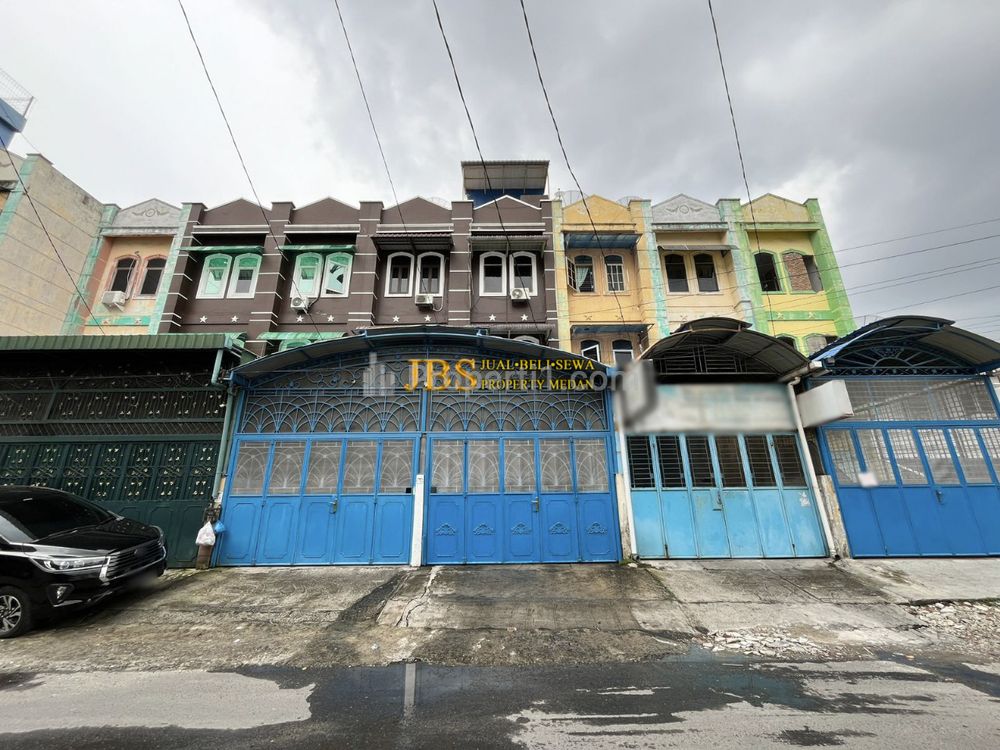 Dijual Ruko 4,5 Tingkat Kondisi Siap Huni di Jalan Tapanuli (Dekat Sumatera) - Medan