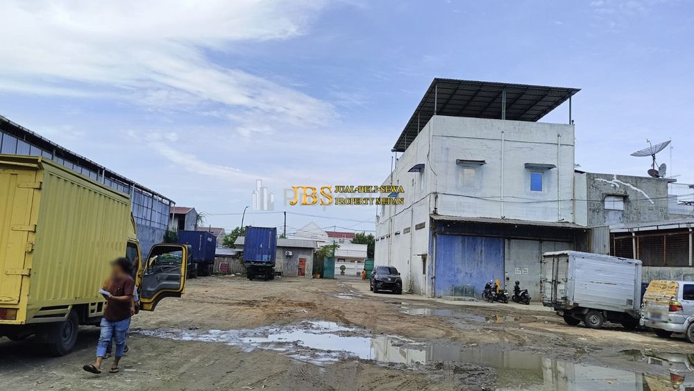 PALING MURAH!! Dijual Gudang & Tanah Kosong Pinggir Jalan Besar Jalan Letda Sujono - Medan