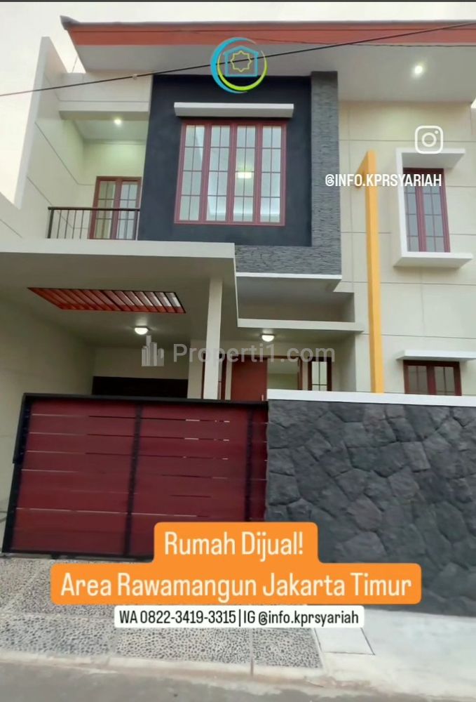 Dijual Rumah Baru dalam Kompleks di Rawamangun Jakarta Timur