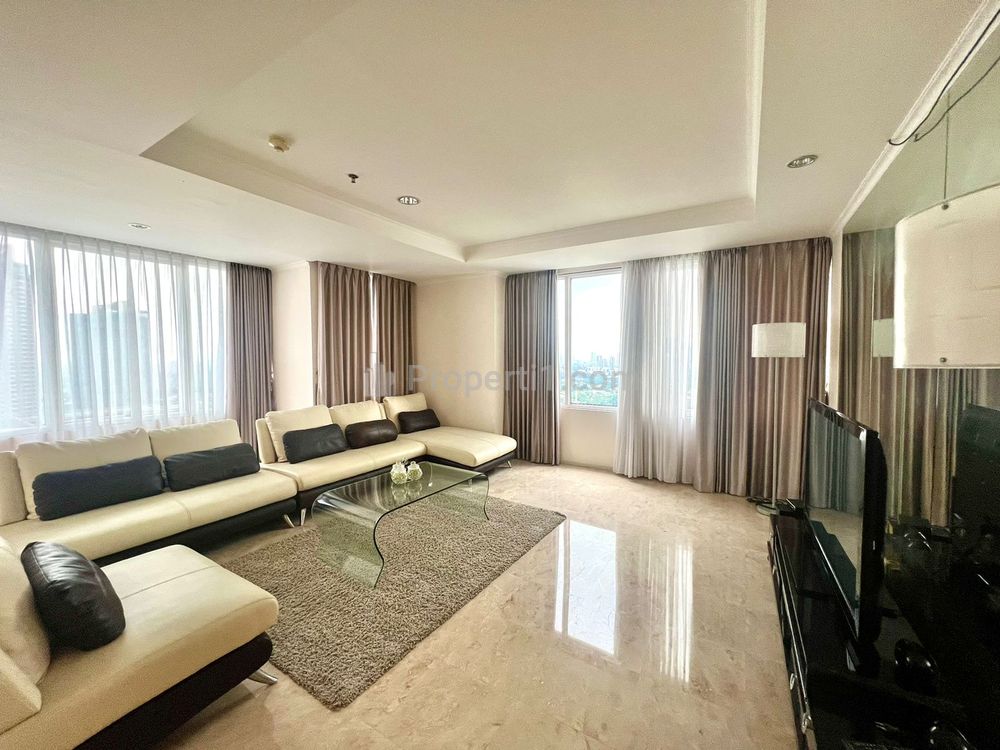 Disewakan Apartemen 3+1 Bedroom Furnished (Nice View), Private Lift di FX Residence, Sudirman Jakarta Pusat