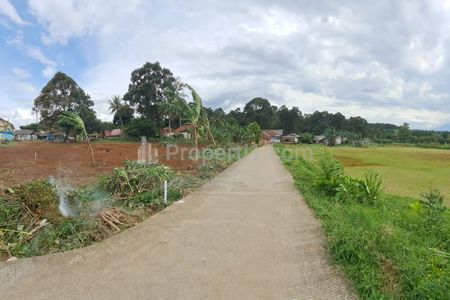 Tanah Dijual Dekat Bukit Sentul City, Cicil 12x Bebas Bunga