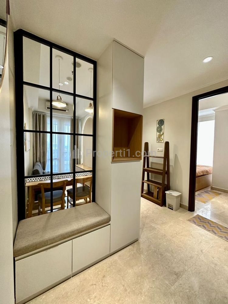 For Rent Apartemen Menteng Park Tipe 2 Bedroom Fully Furnished, Dekat TIM, RSCM, Bunda Hospital, dan Kampus UI Salemba