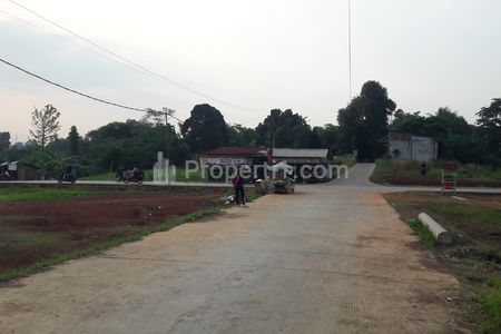 Dijual Tanah Strategis Pemilik Langsung di Jl. Baru Bomang Nanggela Tajur Halang Bogor