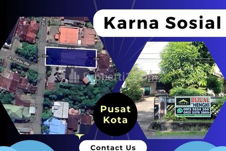 Dijual Tanah Plus Rumah di Jalan Karna Sosial Kota Pontianak