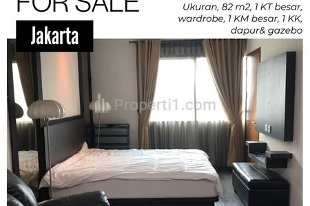 Dijual Cepat Apartment Sahid Sudirman Residence 1BR Furnished Siap Huni di Jakarta Pusat