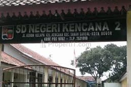 Dijual Tanah Murah Dekat SDN Kencana 2 Bogor, Pormo Bisa Cicilan 12x