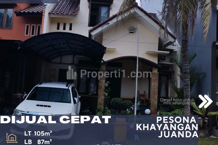 Dijual Rumah 2 Lantai di Dalam Komplek di Daerah Margona Depok